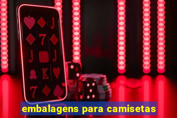 embalagens para camisetas